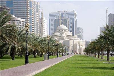 Al Noor Moschee in Sharjah